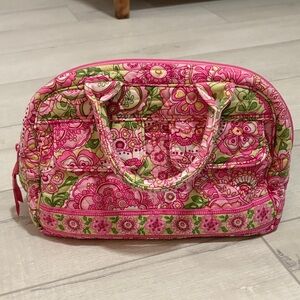 Vintage Vera Bradley Floral Pink and Green Women's Bag